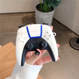 3D PS5 gamecontroller beschermhoes voor airpods 1 2 pro 3 oplaaddoos zachte TPU siliconen hoesjes draadloze Bluetooth oortelefoonbeschermer handvat gamepadstijl hoes