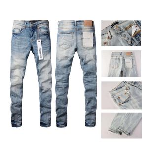 Brand Purple Hole Designer Jeans pour hommes Jeans pour hommes Top Quality Winter01 32