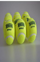 Ball de tennis de qualité de marque pour l'entraînement 100 fibres synthétiques bonne compétition en caoutchouc standard Tenis ball 1 pcs bas sur 9448334