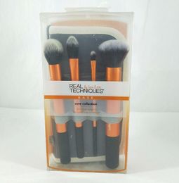 Marque Broussins de maquillage réel kit de démarrage SCULPTING POUCHE Sam's Picks's Blush Foundation Flats Cream Brushes Set 59