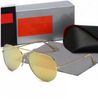 Lunettes de soleil rétro de marque Rale Ban Designer Gernes pour hommes et femmes Modèles R3025 Metal Frame Designer Sunglasses For Women