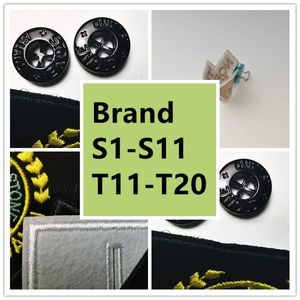 MARCA S1-S11 5 unids/bolsa parche con letras en inglés, placa con nombre para ropa, tela decorativa, insignia para ropa planchada