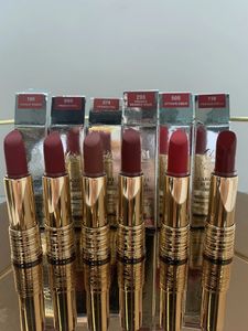 Merk satijnen lippenstift matte lippenstift gemaakt in Italië 3.4g rouge a lipsticks 14 kleuren gratis winkelen
