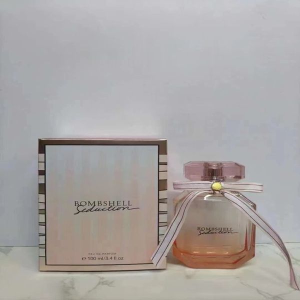 Brand Secret Perfume 100ml Bombshell Sexy Girl Femmes Fragrance Longueur Vs Lady Parfum Pink Bottle Cologne 2024