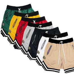 Marca shorts dos homens musculação secagem rápida boardshorts corredores na altura do joelho sweatpants verão masculino ginásios de fitness treino praia short232h