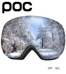 Marques Ski Goggles Men Femmes d'hiver Antifog Snow Ski Germes avec masque Double couches UV400 Snowboard1540449