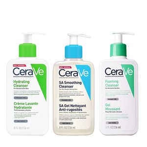 Marca Crema para el cuidado de la piel 236ml Cerave SA Limpiador suavizante Hidratante Limpiador espumoso Loción hidratante Sin fragancia Cara Corporal Tratamiento correcto Gel Envío rápido