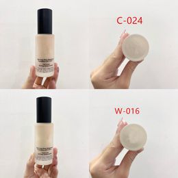 Merkhuid Lange wear foundation volledige dekking olievrije 6 kleuren 30 ml hydraterende gratis winkels ups