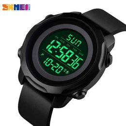 Merk SKMEI Sport Horloge Herenhorloges Luxe Militaire Digitale Horloges voor Dames Waterdichte Chrono Polshorloge Heren Dames Armband G1022
