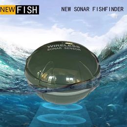 Marque téléphone Intelligent Sonar capteur Bluetooth Intelligent détecteur de poisson Android Ios poisson pêche visuelle 240227