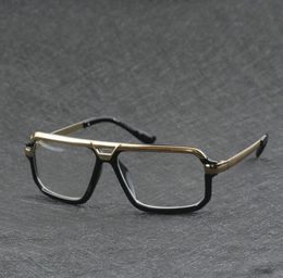 Merk Steampunk Zonnebril Mannen Vrouwen Merk Designer Vintage Oversize Unisex Zonnebril Dames Vierkante Oculos