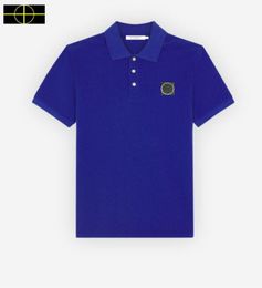 Brand Jacket Polos Summer Classic Solid Mercerized Cotton Polo