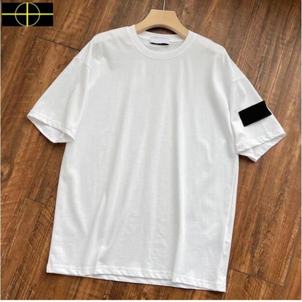 Brand Stones Veste Summer Men's T-shirts Designer Men de chemises pour hommes et femmes Badges de mode T-shirts Casual Summer Clans Coldages Asian Size S-4XL