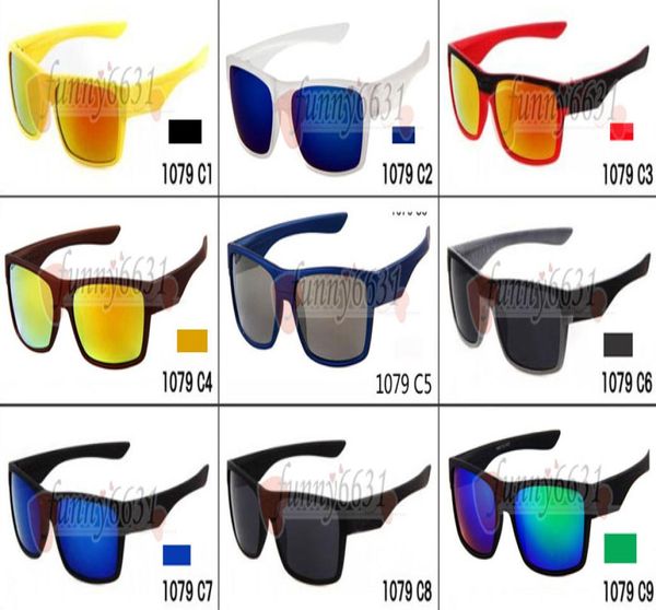 Marca de verano para hombres, gafas de sol para conducir de vidrio para bicicletas, gafas para ciclismo, gafas bonitas para mujeres y hombres, gafas de 9 colores 1079 A 8385606