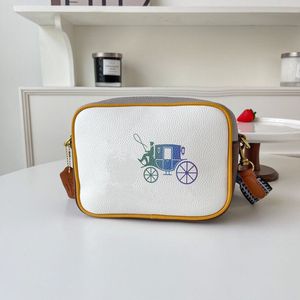 Merk Summer Stuff Sacks Vrouwen handtas Nieuwe Gedrukte Camera Tas mode Vintage Een Schouder Cross Schouder Kleine Vierkante Tas