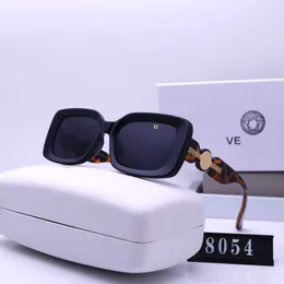 Merkzonnebrillen designer zonnebrillen van hoge kwaliteit luxe zonnebrillen voor vrouwen letter UV400 ontwerp avatar zonnebril Valentijnsdag geschenk 5 kleurendoos erg mooi