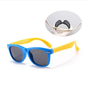 Marque lunettes de soleil enfants classique polarisé filles garçon enfants lunettes bébé verre de soleil 8169 nouvelles lunettes flexibles Ninos Con UV400