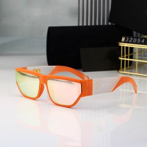 Lunettes de soleil de marque Luxe Qualtiy Mode Vintage Lunettes de soleil surdimensionnées Designer Outdoor Star Style Lunettes avec boîte-cadeau 32054