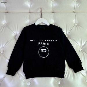 Pull de marque pour garçon et fille, sweat-shirt de haute qualité pour enfants, taille 100 à 160 CM, lettre blanche, logo imprimé, pull pour bébé, Oct15