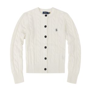 Cardigan à manches longues et col rond pour femme, pull de marque, vêtements de haute qualité, qian