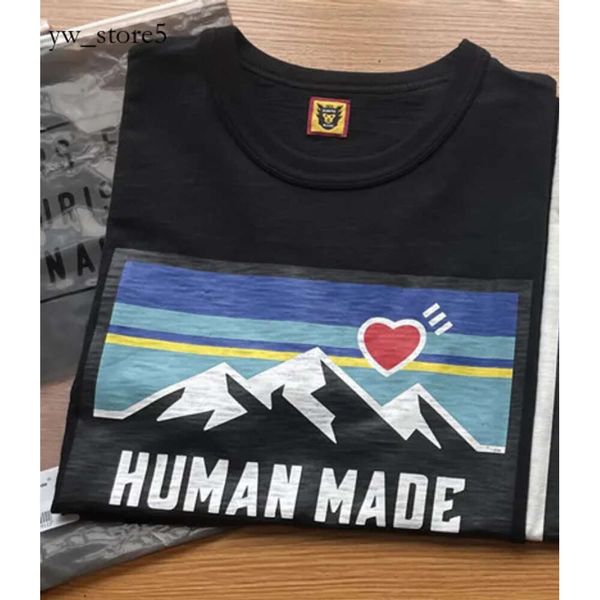 Brand Tees Mens T Love Duck Parejas Mujeres Diseñador de moda Human Mades Camisetas Algodón Tops Camisa casual S Ropa Calle Pantalones cortos Ropa de manga 8075