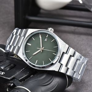 Marca Tissoity Relojes de pulsera para hombres Relojes de movimiento mecánico AAA de primera calidad Reloj con fecha automática clásico 1853 PRX Reloj de pulsera de lujo Correa de acero Reloj de moda para dama