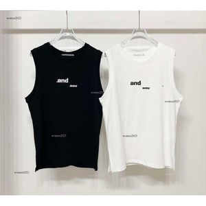 Brand Vest Men Vests Designer Vest Women Fashion Lettre d'impression Logo Sans manches Neutral Tank Man Base Date Collier Round Coll