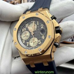 Merkhorloges Audemar Pigue Airbnb AP Royal Oak Offshore 26470OR OO A125CR.01 Automatische machines 18K roségouden horloge Offshore 26470OR OO A125CR.01 HB CLTM