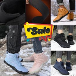 Merk Winter Mannen tactische Laarzen Waterdichte Lederen Sneakers Warme Mannen schoenen Snowboots Werken Outdoor Man Wandelschoenen groot formaat