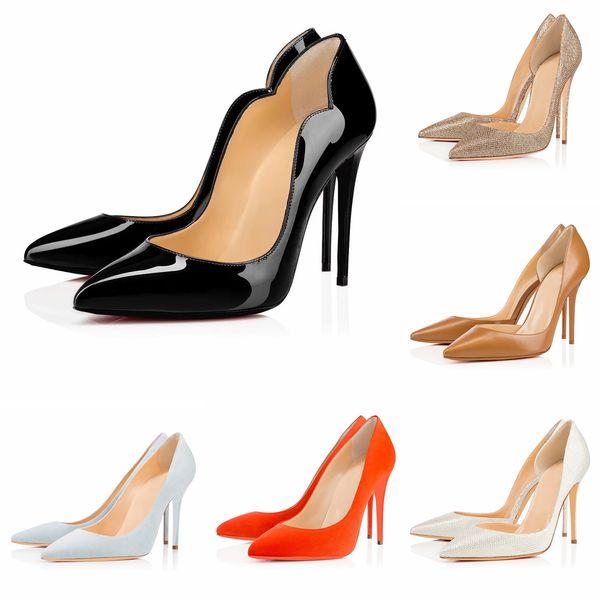 Marque femmes chaussures habillées talons hauts talon bouts pointus sandales d'été en cuir clouté chaussure de mariage de fête