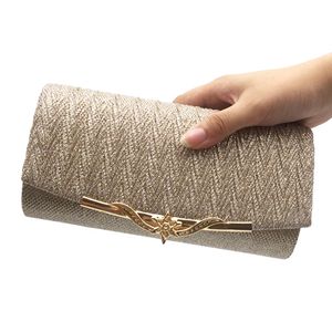 Marca de la marca Bolsos de los bolsos de los bolsos de la noche Banquete Banquete para niñas Embrague de boda Bolsas de hombro de la cadena de bolsos