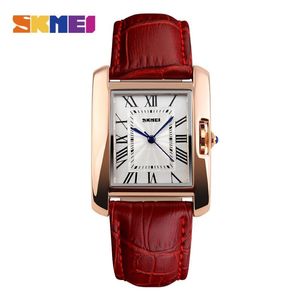 Merk Damesmode Casual Quartz Horloge Elegante Retro Dame Horloges Vrouwelijke Lederen Band Horloges 10852650