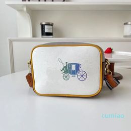 Merk Dames Dag Packs Nieuwe Jes Dubbele Rits Camera Tas Vintage Vervoer Reliëf Een Schouder Crossbody Kleine Vierkante Tas handtassen