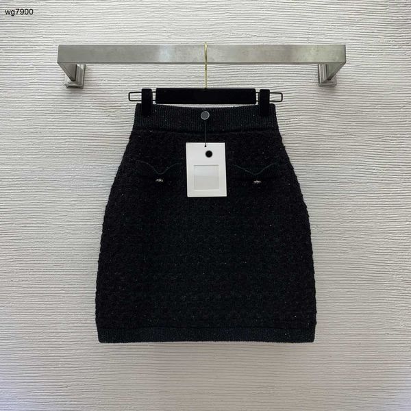 marque femmes jupe vêtements de marque pour dames robe d'été mode élastique minceur hanche tricot jupe décembre 15 nouveautés