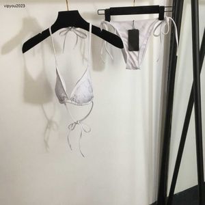 Merk Women Swimwear Designer Hoogwaardige Bikini Split Swims Pak Suit Mode Lace Up Underwear +Briefs 23 december Nieuw