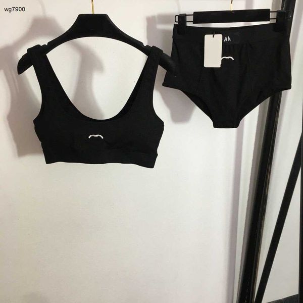 Brand Women Swimwear Designer High Quality Split Swimsuit Bikini Yoga Set Logo Broidered Sling Top gilet 23 décembre