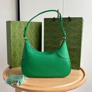 Merk dames bakken tas groen kleur ontwerper handtassen