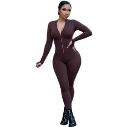 Merk dames tweedelig trackpakken sexy jumpsuits romper zwarte ￩￩n schouder shorts broek outfits bodysuit elegante casual jogging nachtclub kleding n9998