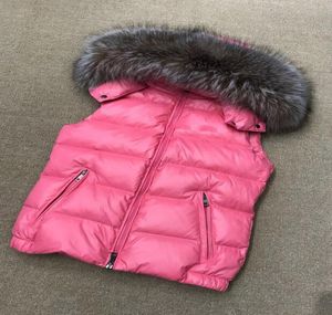 Merk vrouwen winter casual down jas down jassen dames outdoor 100 bont kraag warme veer wintervesten outderwar6306880