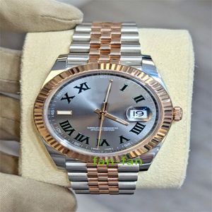 Reloj de lujo de marca mundial Mejor versión Reloj Wimbledon Jubilee Band Reloj con bisel estriado 126331 Nuevo ETA automático Cal.Reloj 3235 2 años de garantía RELOJES PARA HOMBRE