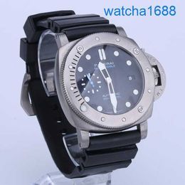 Marque de bracelet de marque Panerai Watch submersible Mens Mens Automatic Machinery Watch Horloge Diamètre 47 mm PAM01305