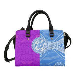 Sacs à main de marque hawaii floral polynian tribal imprime ladi sac à main.