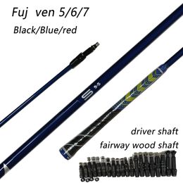 Brandnew Golf Shaft Fui Ven Golflf Drive Arbre 5/6/7 R / SR / S / X FLEX GRAPHITE Arbre en bois Sleeve et poignée