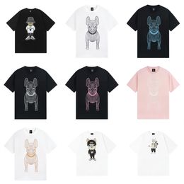 Brands Life Work T Shish Diseñador de camisetas cortas Hombres más Tees Tamisas para perros Rapper Unisex Camisetas de manga corta Mujeres retro y para hombres US S-XL
