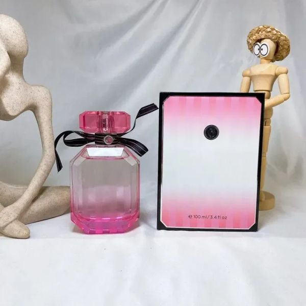 Marques De Luxe Secret Femmes Parfum 100 ml Bombe Sexy Fille Femmes Parfum Longue Durée Rose Bouteille Cologne de haute qualité