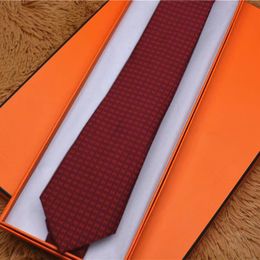 Merken Men's Tie Formal Dress Business 100% Silk Ties Wedding Fashion Print Tie Gift Box T90A