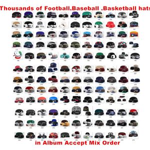 En gros de nouveaux sports, équipe de baseball Snapbacks Caps Basketball Snapback Football Football Casual Hats plus 5000 + Styles