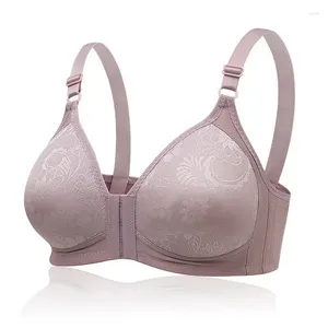 Bras 2024 Bouton avant Type Sexie Brassiere Anti-magnér