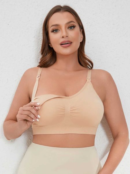 Bras Adjustable Samers sans taille plus aiguisant Bra Brestable Femmes Breau de maternité BRA de haute qualité Push Up Y240426