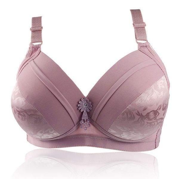 Soutiens-gorge BC Cup Filles Soutiens-gorge pour femmes à gros seins Graisse Couverture complète Fil mince Fermeture arrière libre Sous-vêtements froncés Soutien-gorge de haute qualité 230603